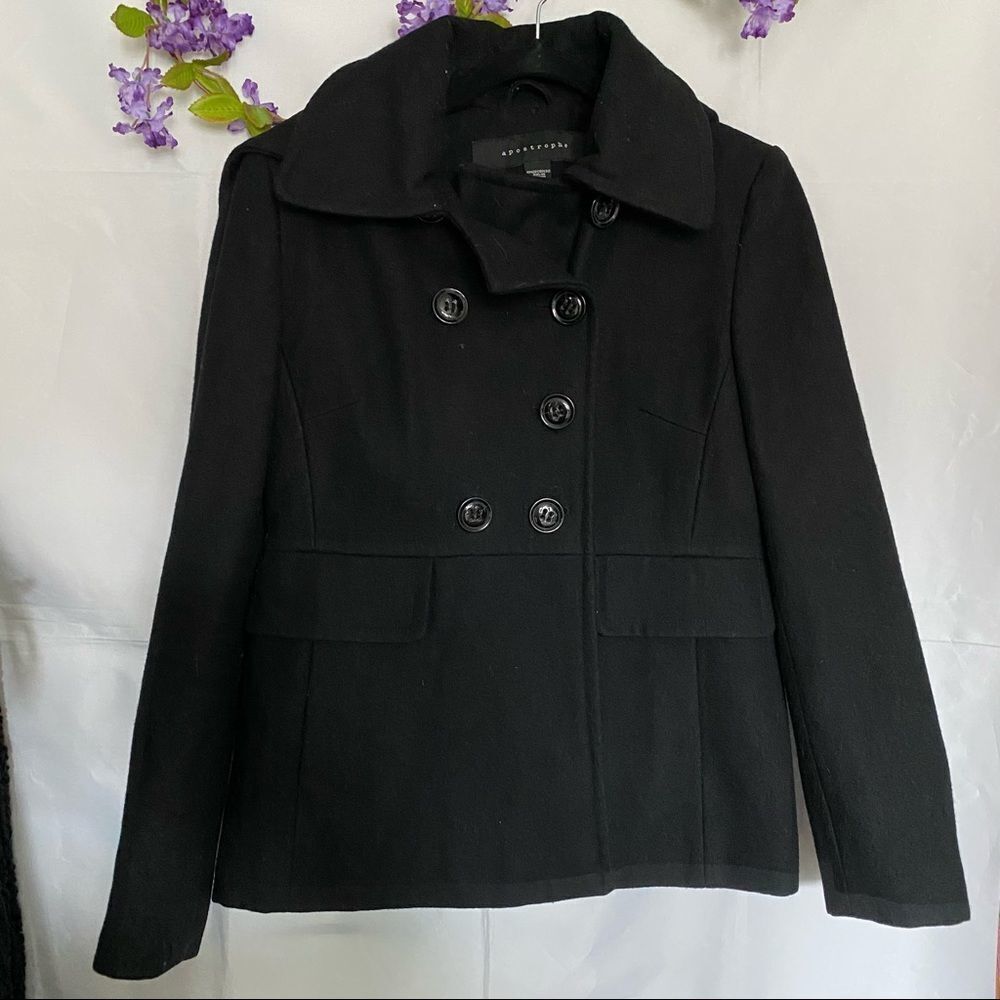 Apostrophe Peacoat / Double Breasted Woman's